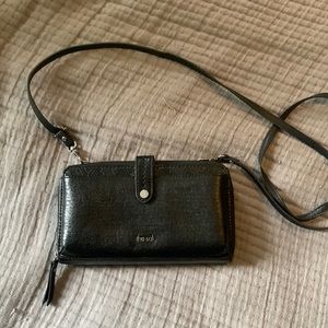 Crossbody wallet/clutch